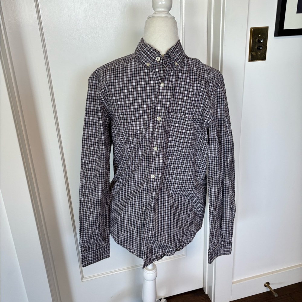 Steven Alan Plaid Button-down Shirt Sz XS